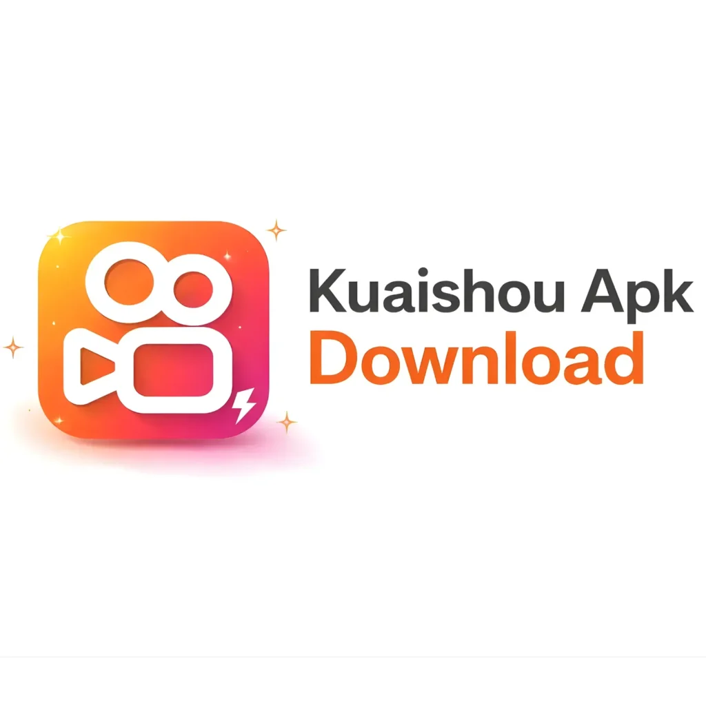Kuaishou APK download logo with video camera icon