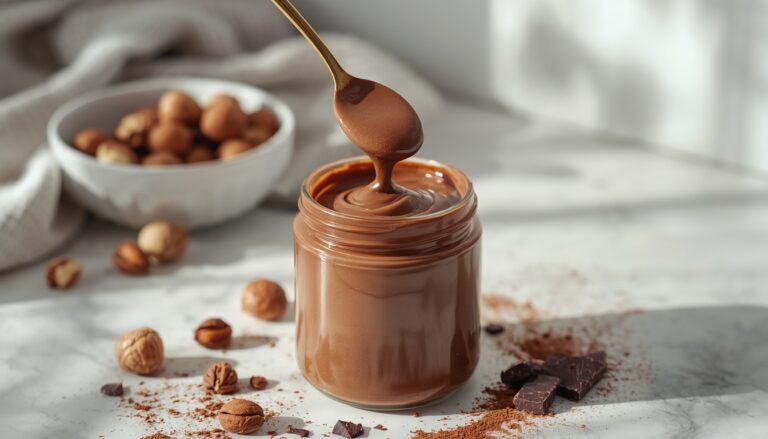Healthy Homemade Nutella Recipe (Easy Chocolate Hazelnut Spread) 