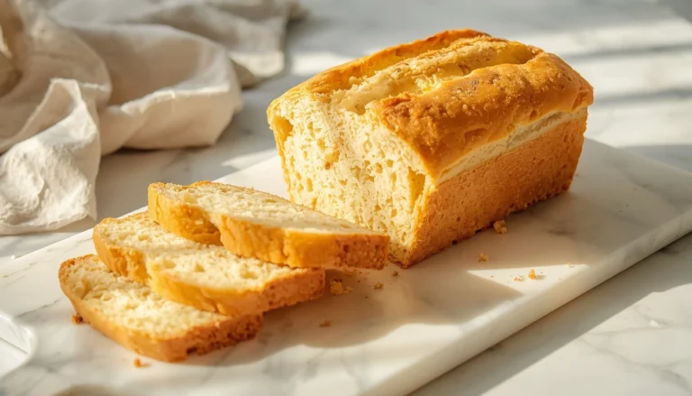 Low Carb Yogurt Bread Recipe (High Protein, Soft & Fluffy)